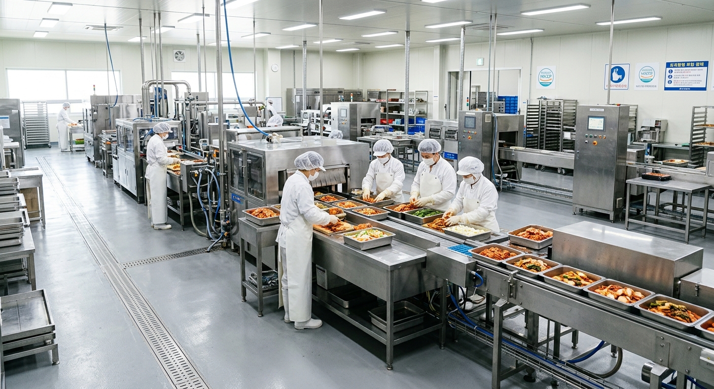 HACCP 인증 공장